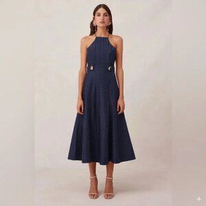 Keepsake Wonder Midi Dress Midnight